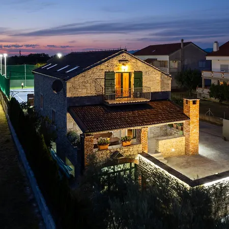 Luxury Culina Murvica-heated Pool,spa,tennis I Bbq Murvica (Policnik)