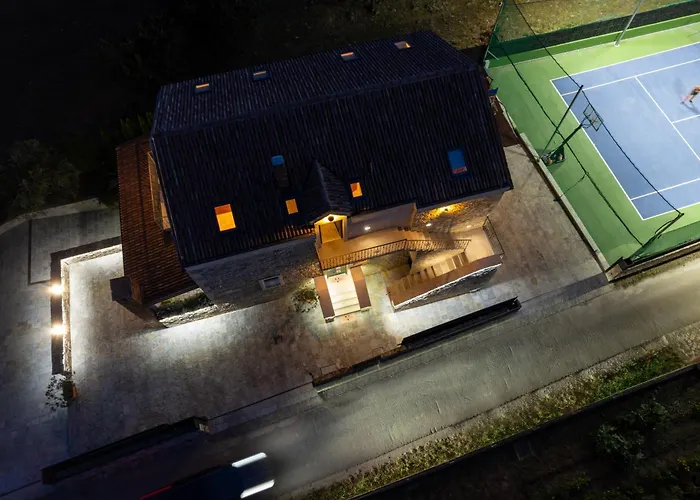 Luxury Culina Murvica-heated Pool,spa,tennis I Bbq *